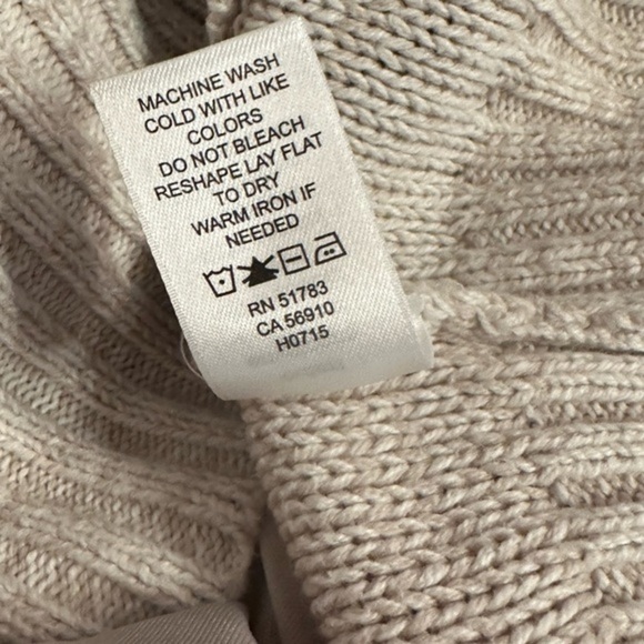 Maurices Beige & Black Knit Sweater Dress Cowl Neck Sz Medium Camisole lined EUC - Picture 8 of 10